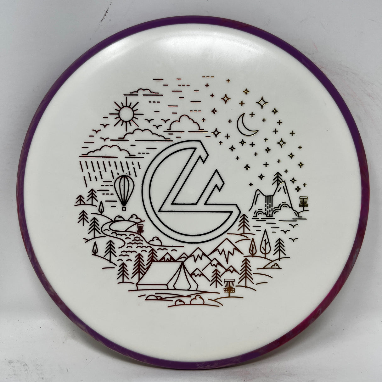 Foundation Stamp Hex-MVP-Foundation Disc Golf