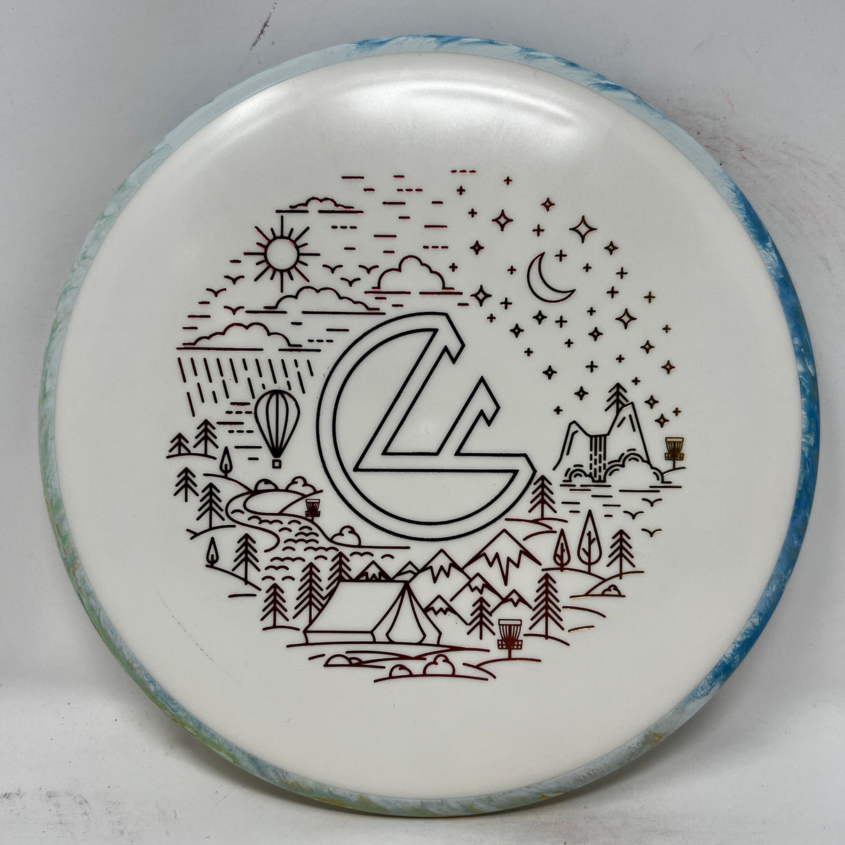 Foundation Stamp Hex-MVP-Foundation Disc Golf