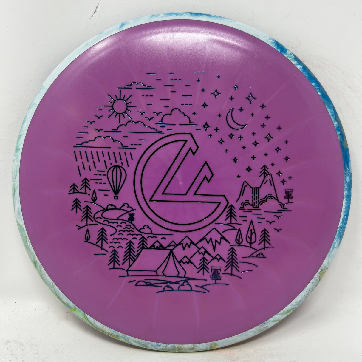 Foundation Stamp Hex-MVP-Foundation Disc Golf