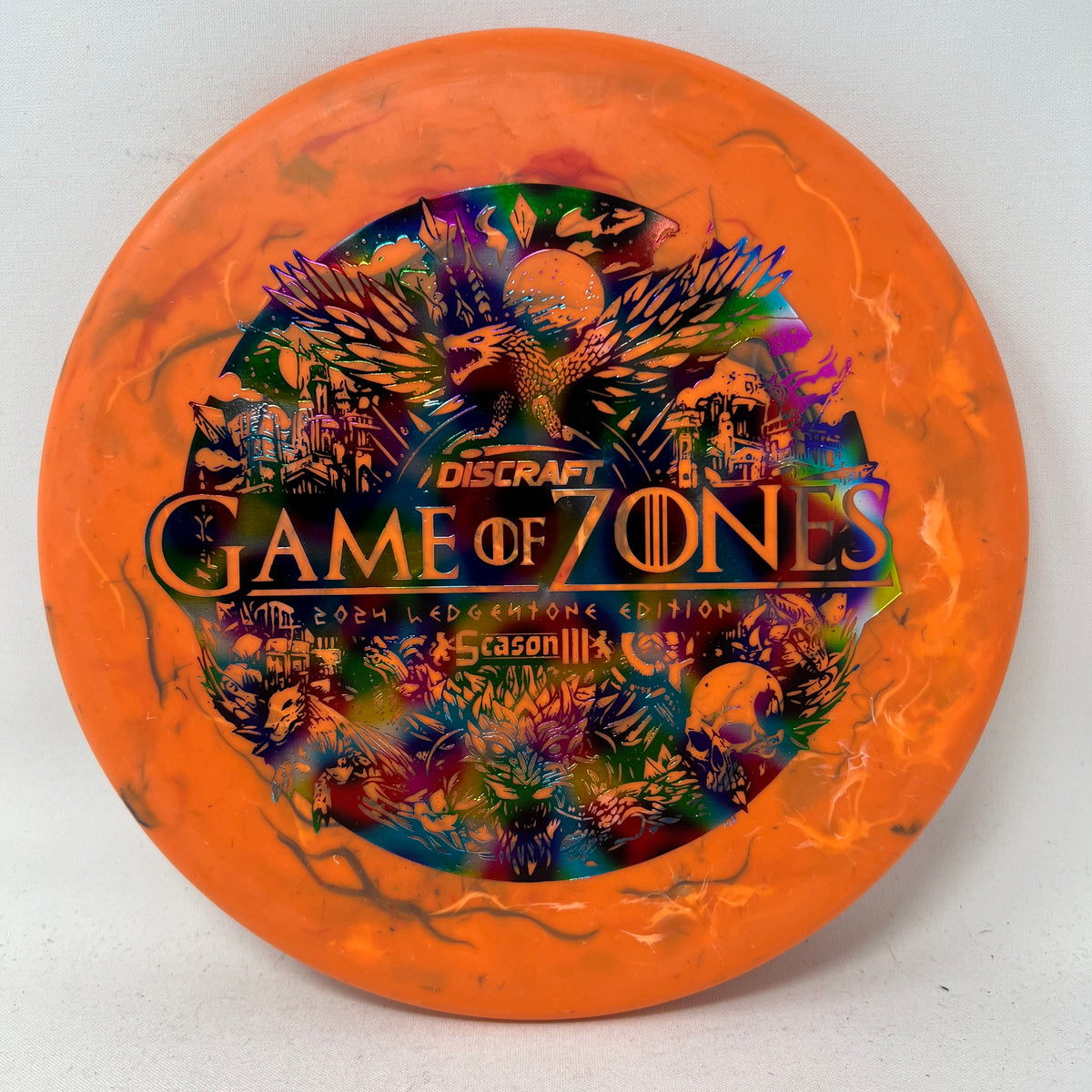 Jawbreaker Glo Zone Ledgestone Wave 3 Foundation Disc Golf