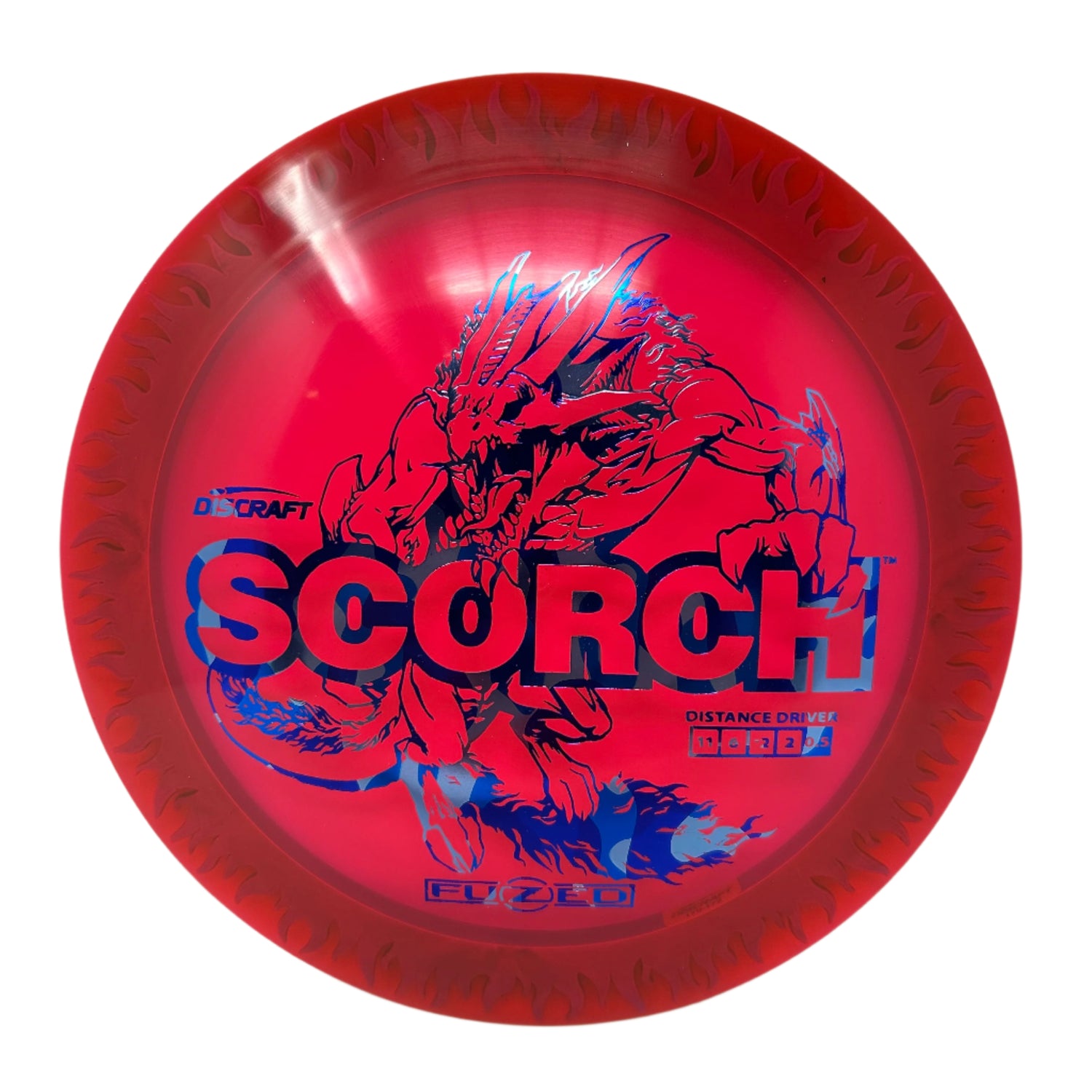 Fuzed Scorch (B)-Discraft-Foundation Disc Golf