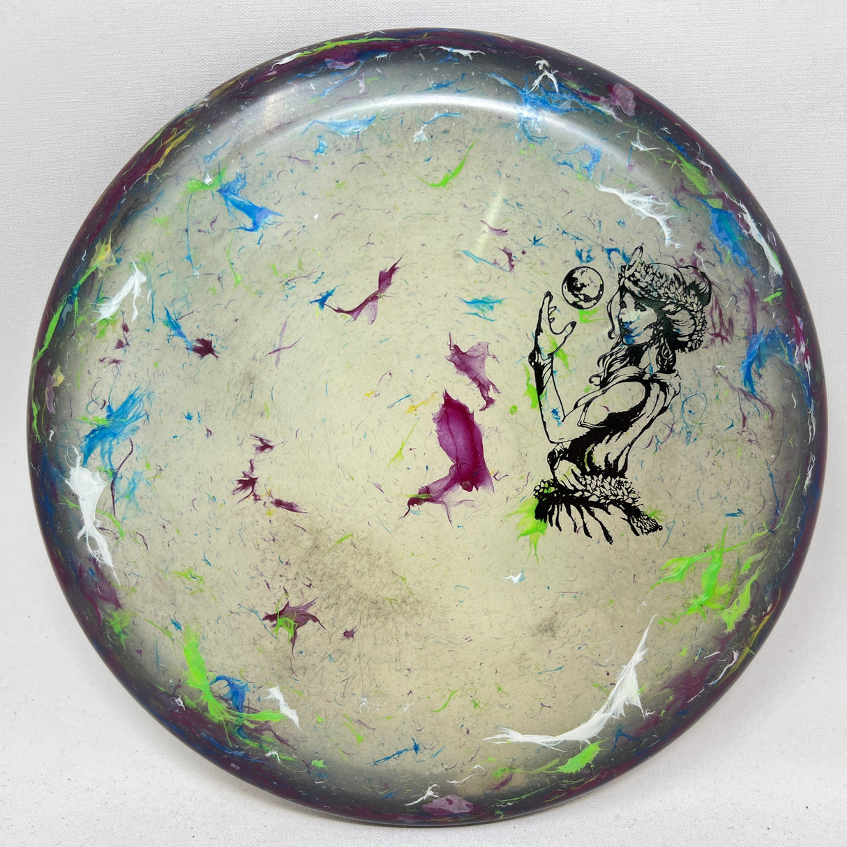 GLO FLX Jawbreaker Luna-Discraft-Foundation Disc Golf