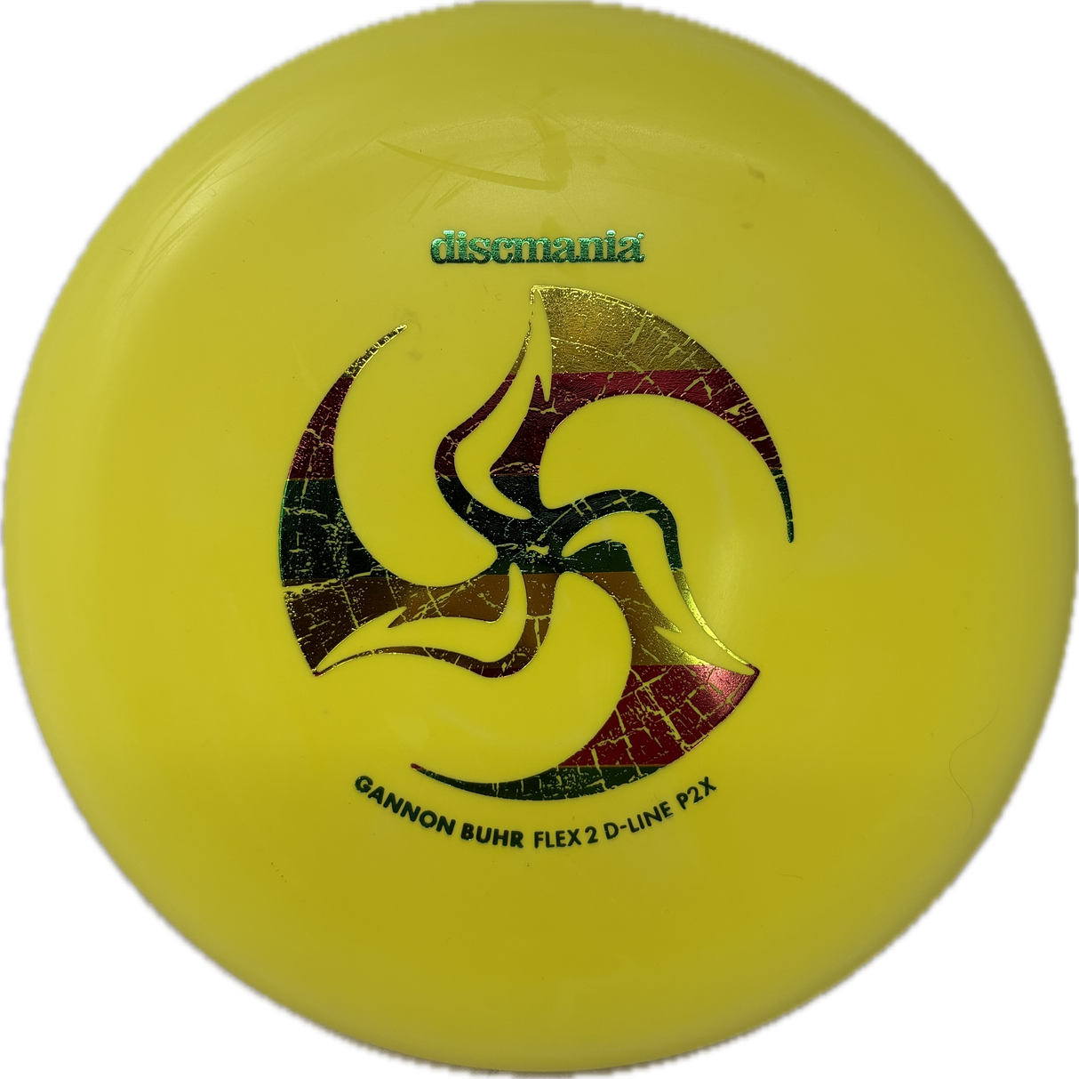 Gannon Buhr Signature Series Flex 2 D-Line P2x (Huk Lab)-Discmania-Foundation Disc Golf