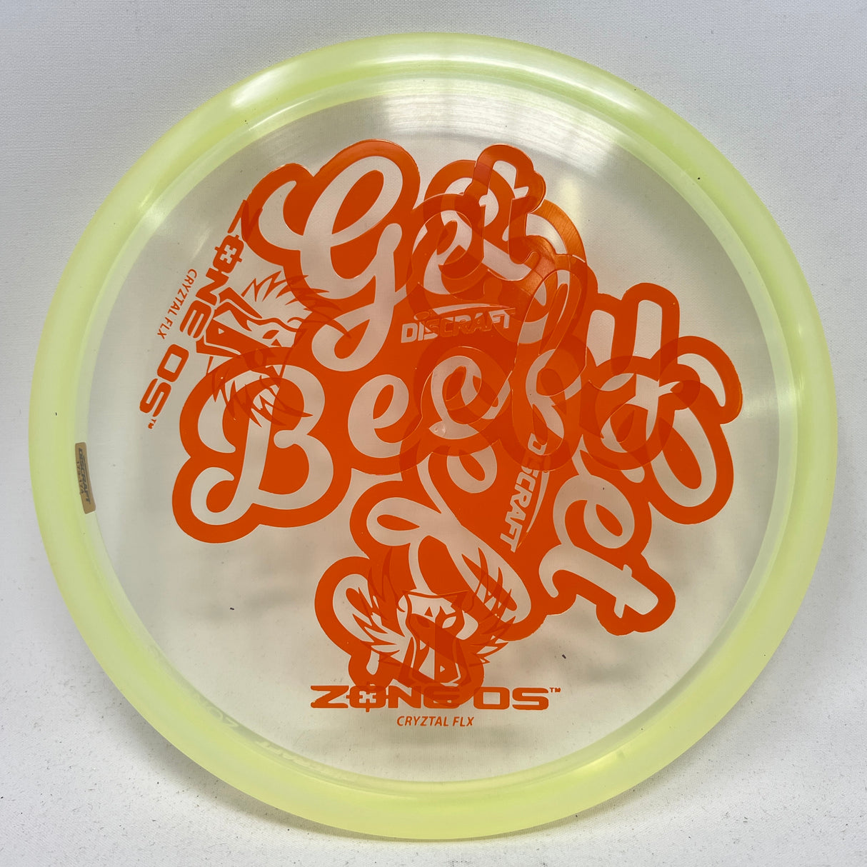 Get Beefy CryZtal FLX Zone OS (misprints)-Discraft-Foundation Disc Golf