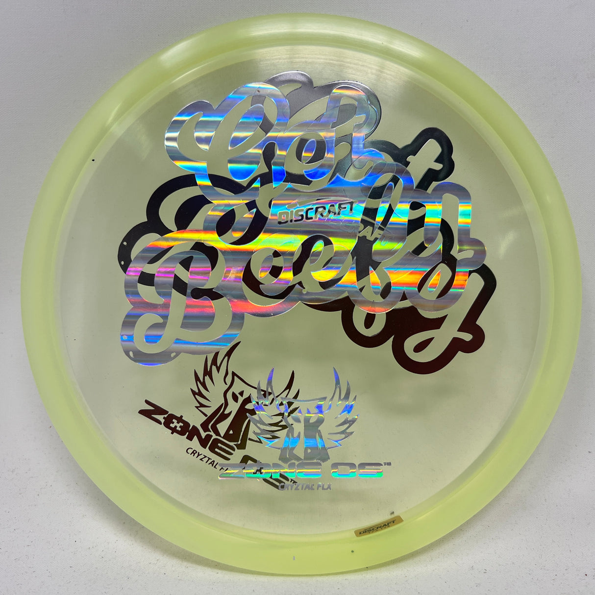 Get Beefy CryZtal FLX Zone OS (misprints)-Discraft-Foundation Disc Golf
