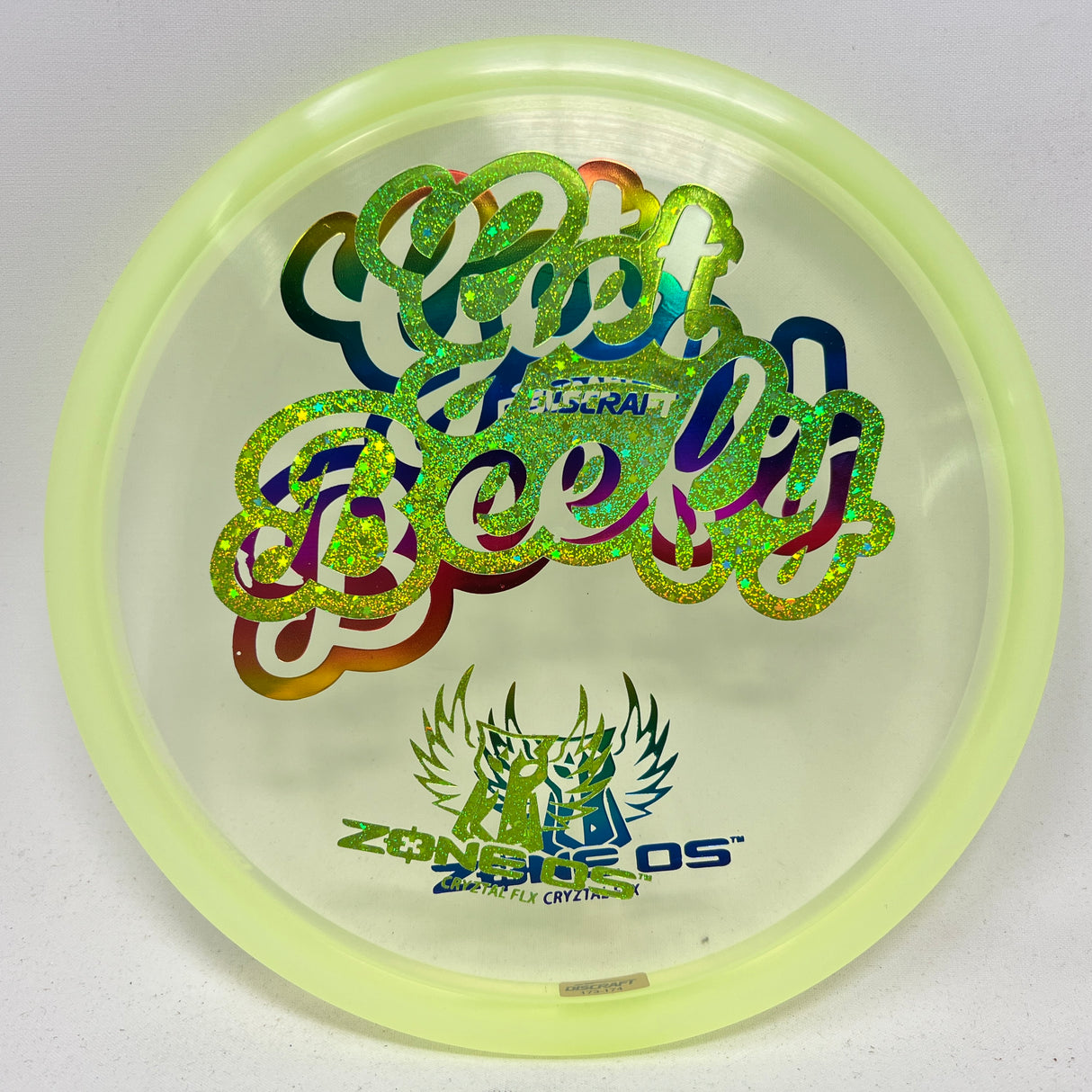 Get Beefy CryZtal FLX Zone OS (misprints)-Discraft-Foundation Disc Golf