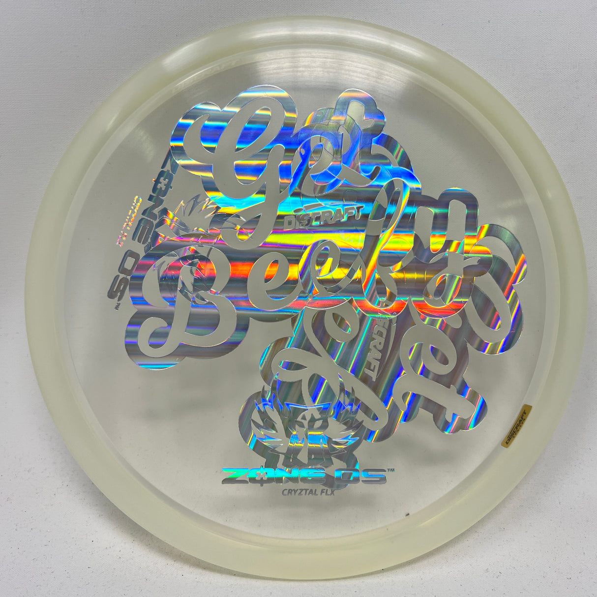 Get Beefy CryZtal FLX Zone OS (misprints)-Discraft-Foundation Disc Golf