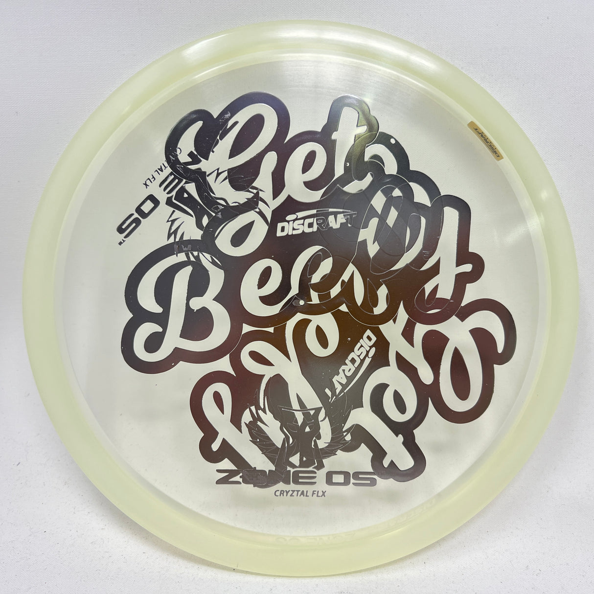 Get Beefy CryZtal FLX Zone OS (misprints)-Discraft-Foundation Disc Golf