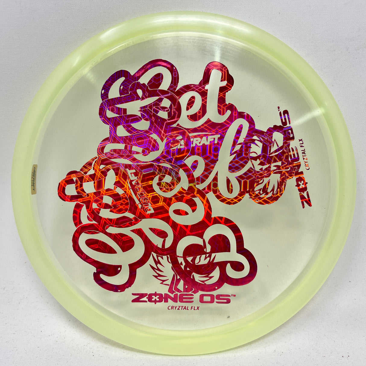 Get Beefy CryZtal FLX Zone OS (misprints)-Discraft-Foundation Disc Golf