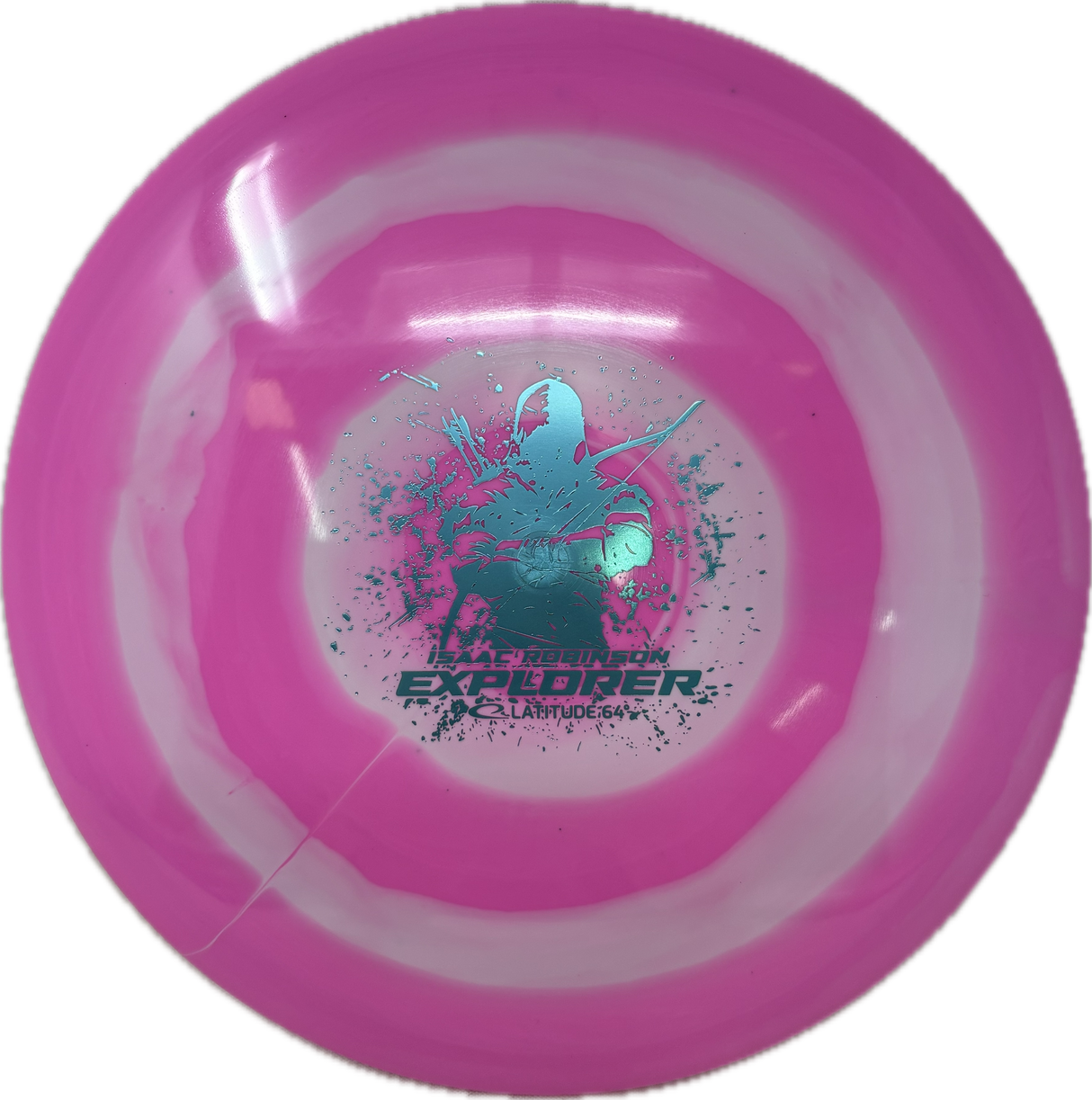 Gold Bullseye Explorer | Isaac Robinson Team Series 2025-Latitude 64-Foundation Disc Golf