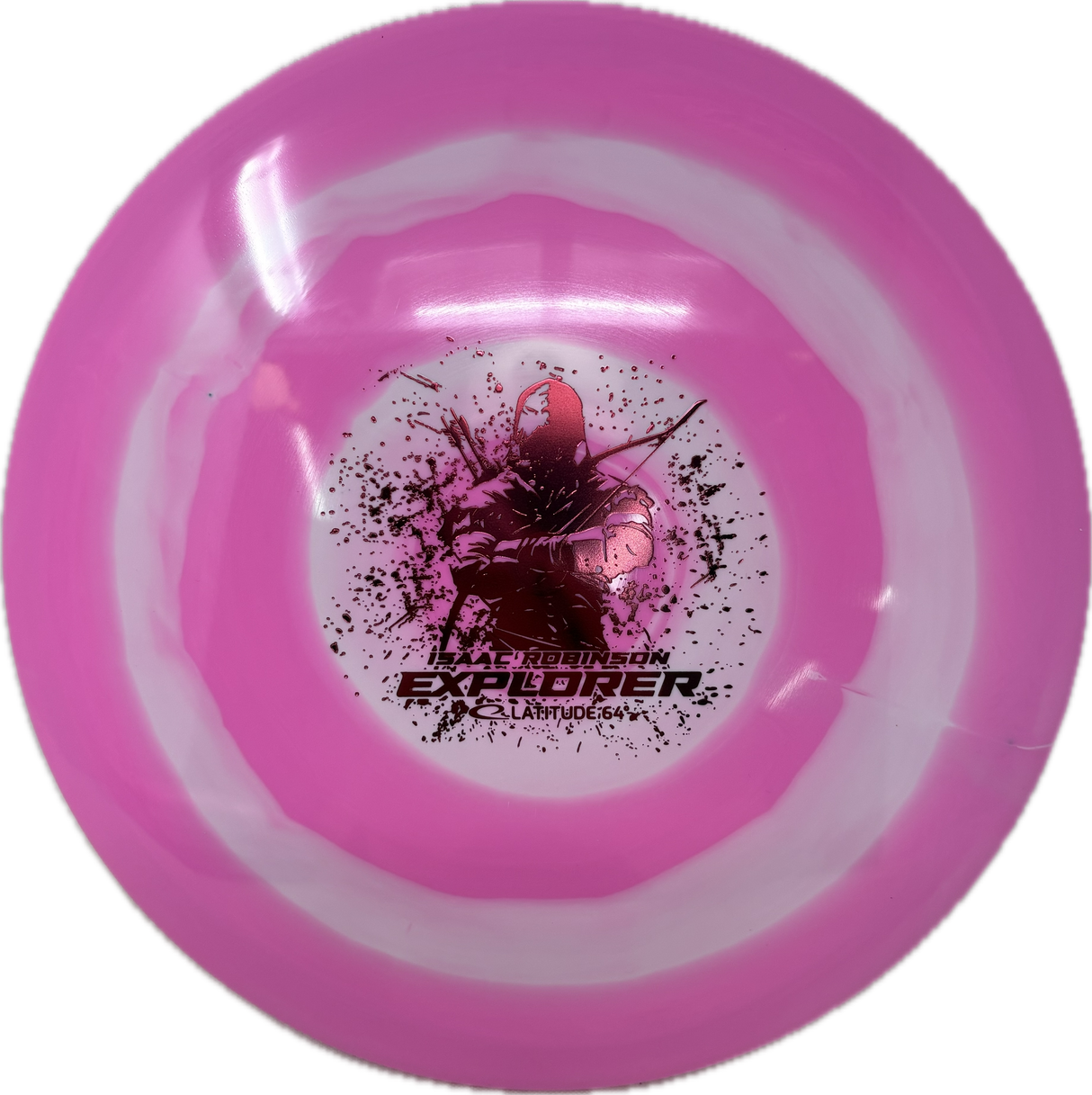 Gold Bullseye Explorer | Isaac Robinson Team Series 2025-Latitude 64-Foundation Disc Golf