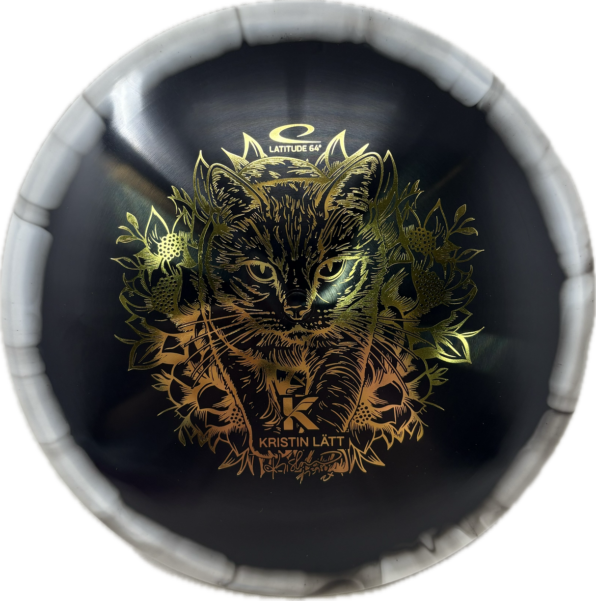 Gold Orbit Claymore | Kristin Latt Team Series 2025-Latitude 64-Foundation Disc Golf
