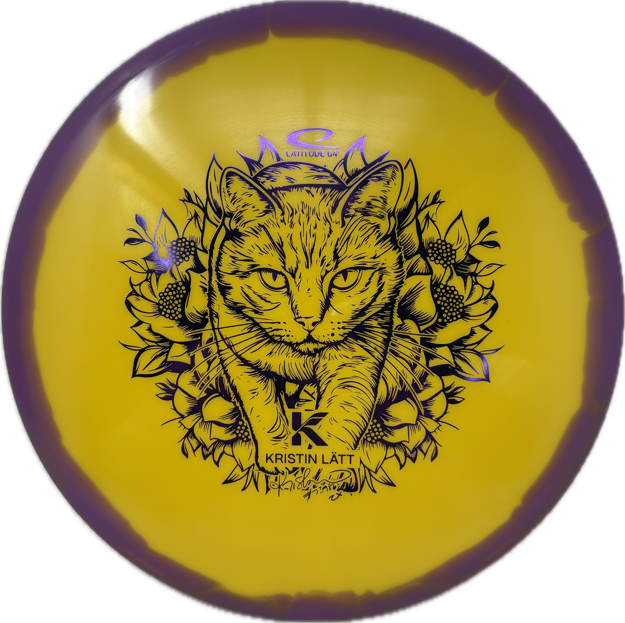 Gold Orbit Claymore | Kristin Latt Team Series 2025-Latitude 64-Foundation Disc Golf