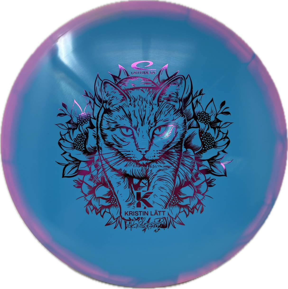 Gold Orbit Claymore | Kristin Latt Team Series 2025-Latitude 64-Foundation Disc Golf