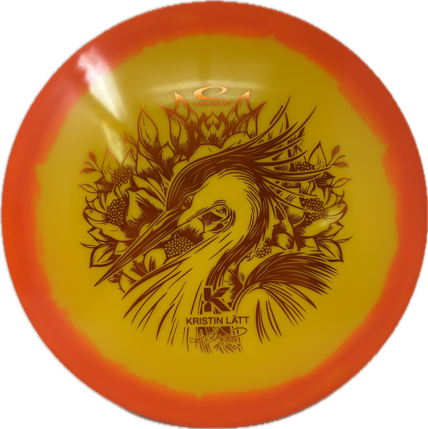 Gold Orbit Saint Pro | Kristin Latt Team Series 2025-Trilogy-Foundation Disc Golf