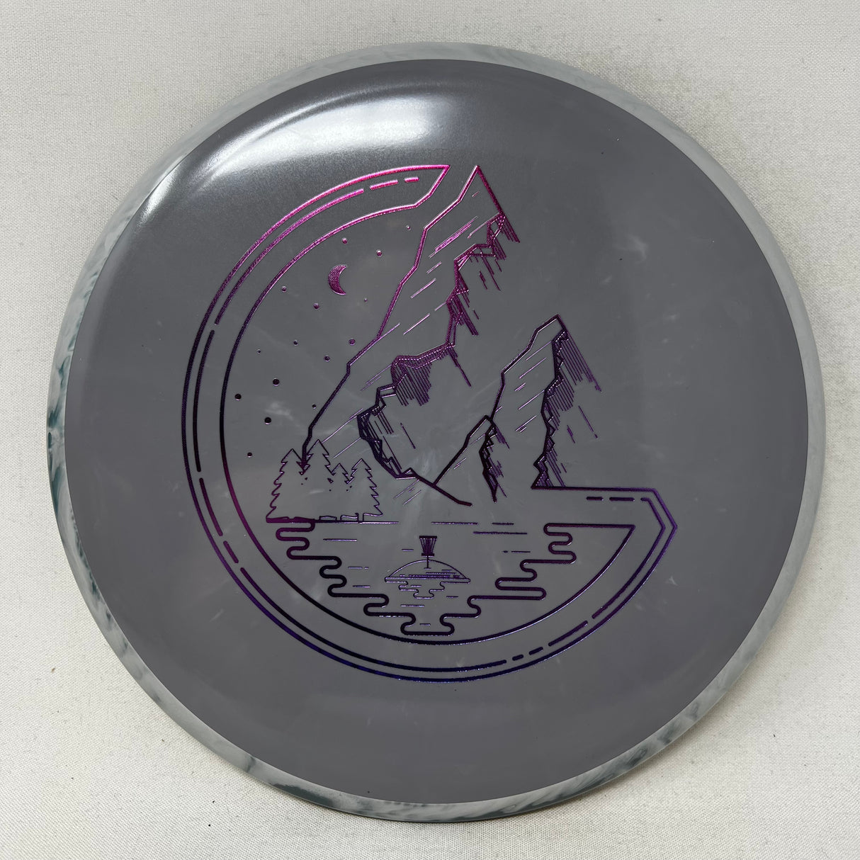 Hex - FDG Mountain Stamp no-MVP-Foundation Disc Golf