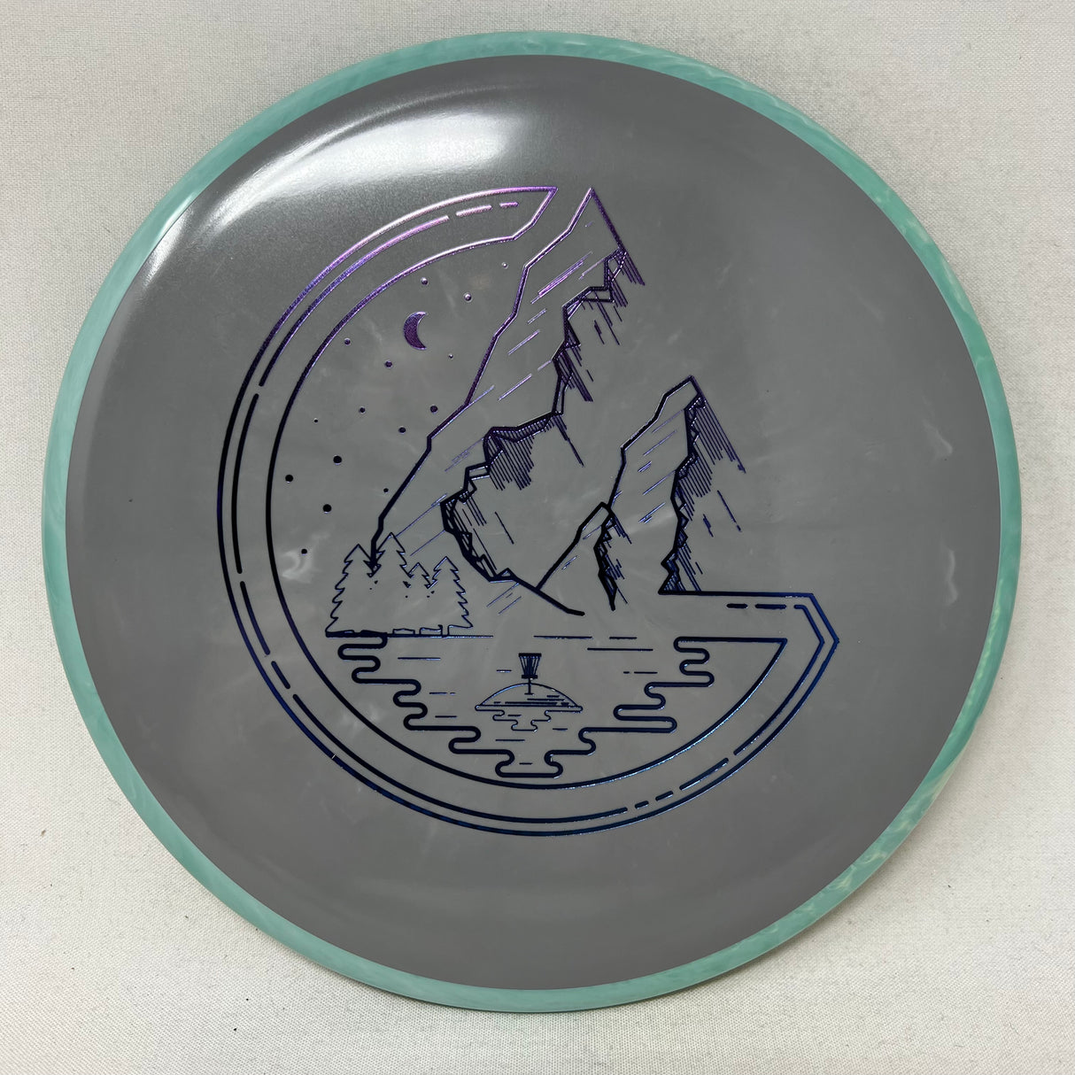 Hex - FDG Mountain Stamp no-MVP-Foundation Disc Golf