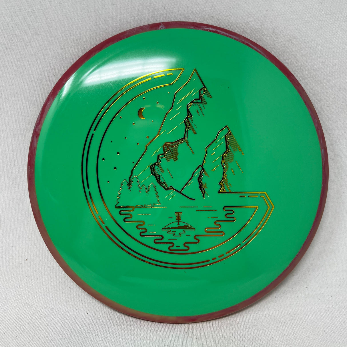 Hex - FDG Mountain Stamp no-MVP-Foundation Disc Golf