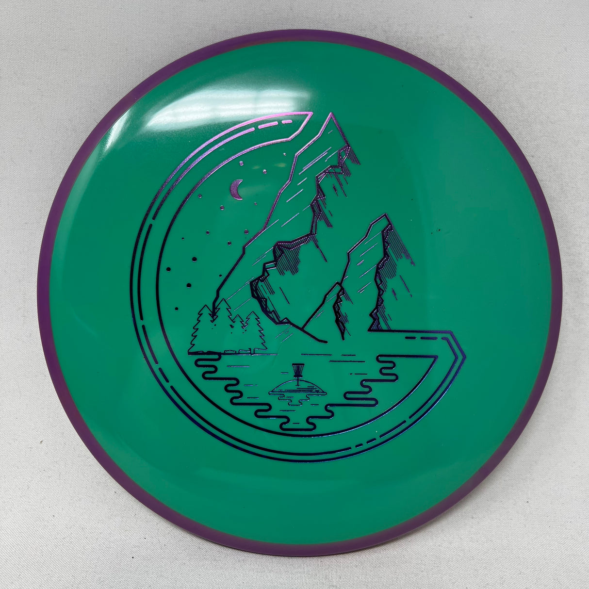 Hex - FDG Mountain Stamp no-MVP-Foundation Disc Golf
