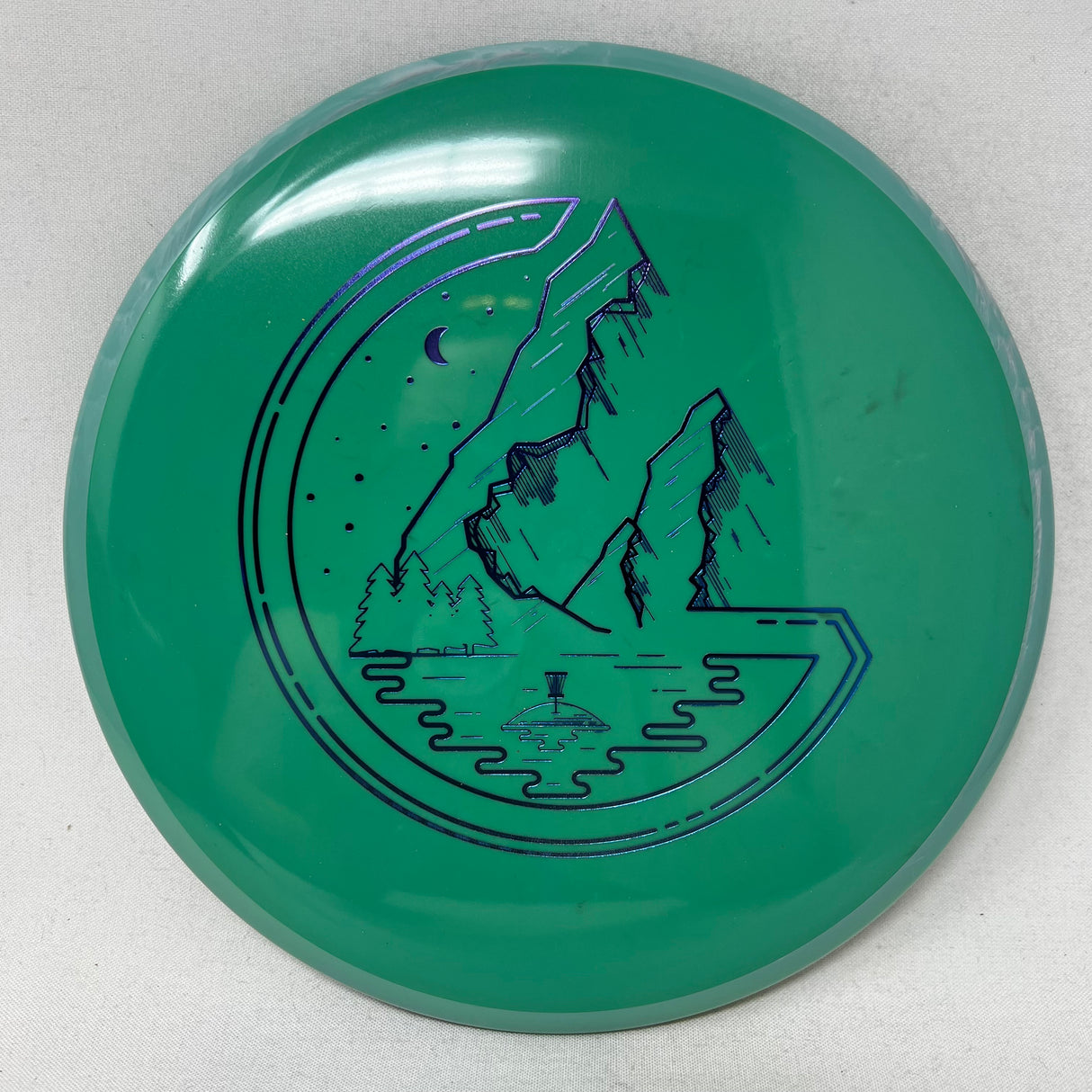 Hex - FDG Mountain Stamp no-MVP-Foundation Disc Golf