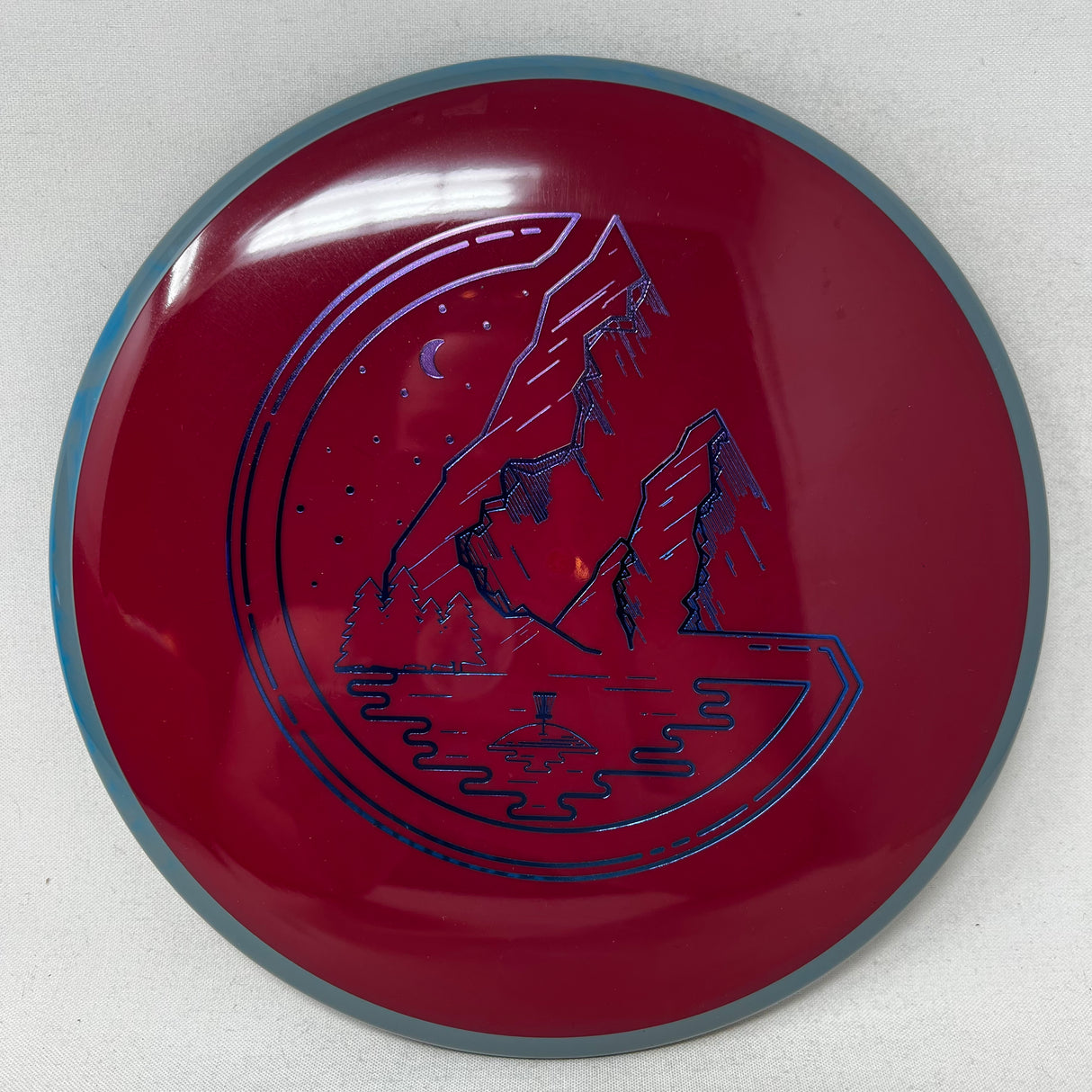 Hex - FDG Mountain Stamp no-MVP-Foundation Disc Golf