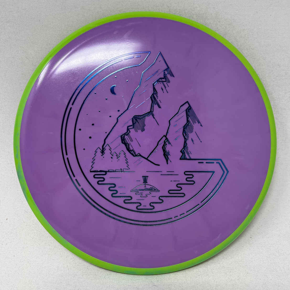 Hex - FDG Mountain Stamp no-MVP-Foundation Disc Golf