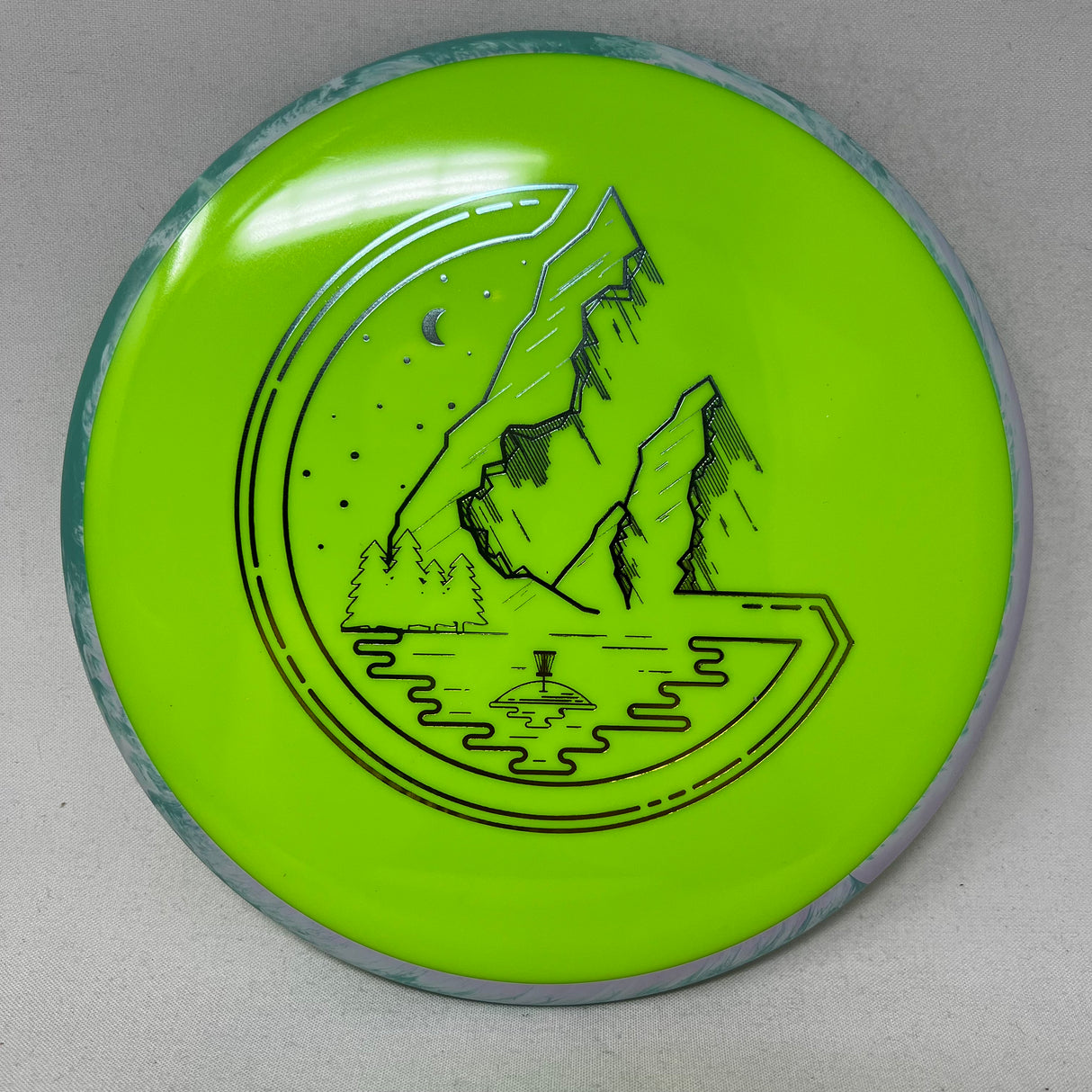 Hex - FDG Mountain Stamp no-MVP-Foundation Disc Golf