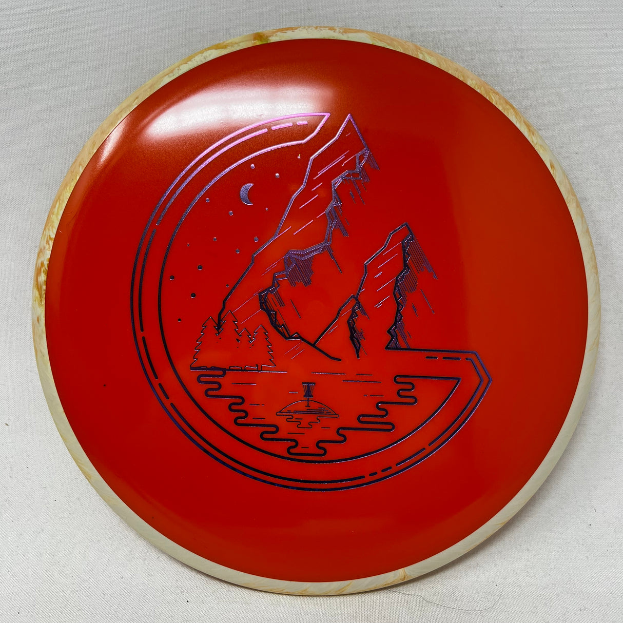 Hex - FDG Mountain Stamp no-MVP-Foundation Disc Golf