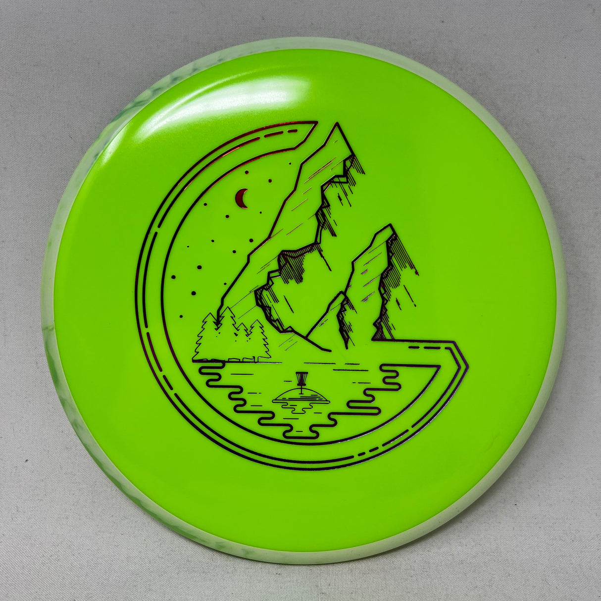 Hex - FDG Mountain Stamp no-MVP-Foundation Disc Golf