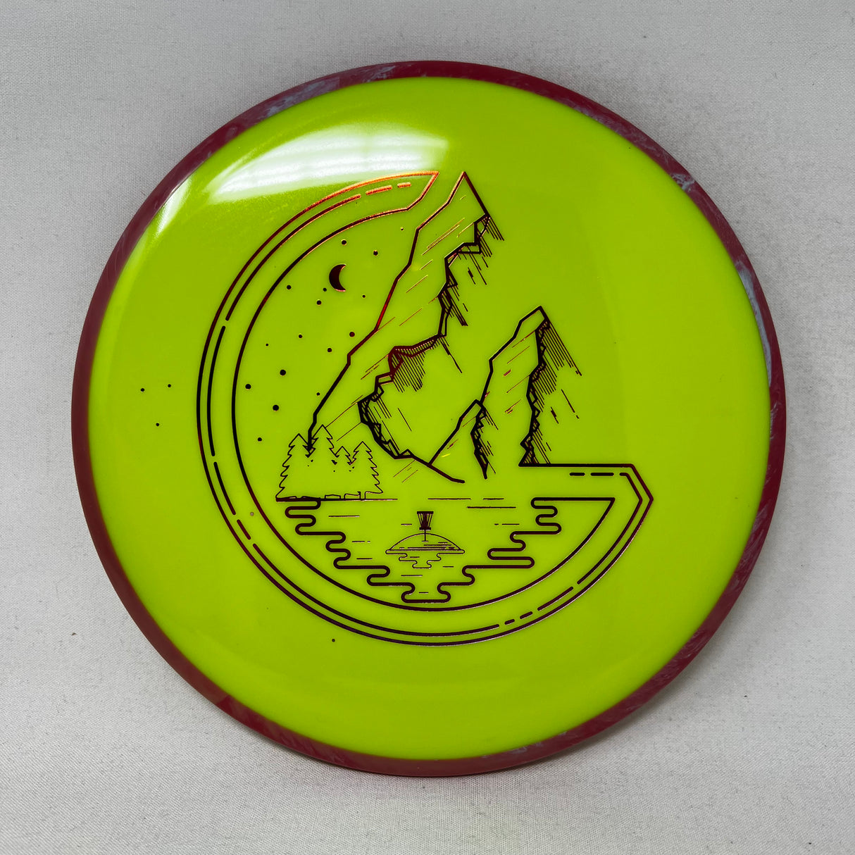 Hex - FDG Mountain Stamp no-MVP-Foundation Disc Golf