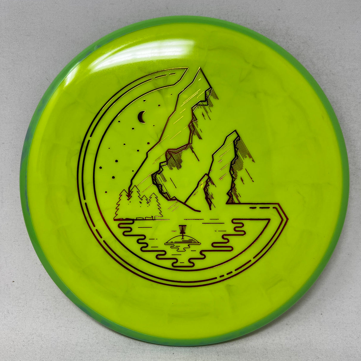 Hex - FDG Mountain Stamp no-MVP-Foundation Disc Golf
