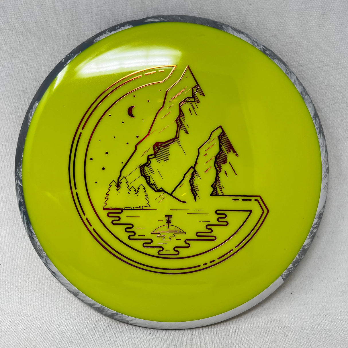 Hex - FDG Mountain Stamp no-MVP-Foundation Disc Golf