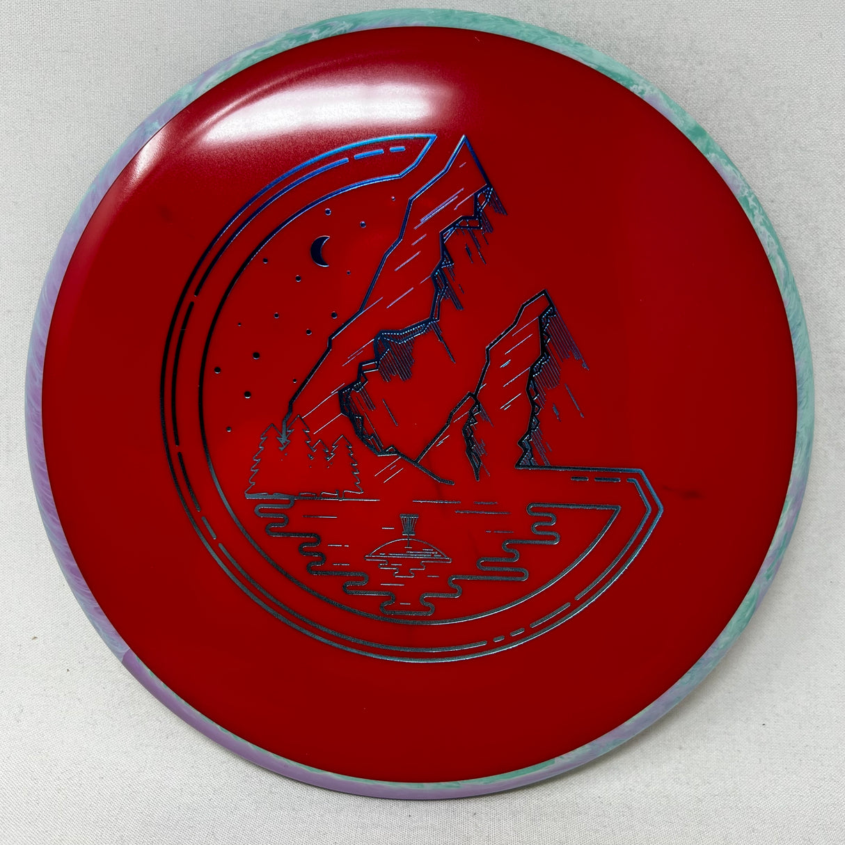 Hex - FDG Mountain Stamp no-MVP-Foundation Disc Golf