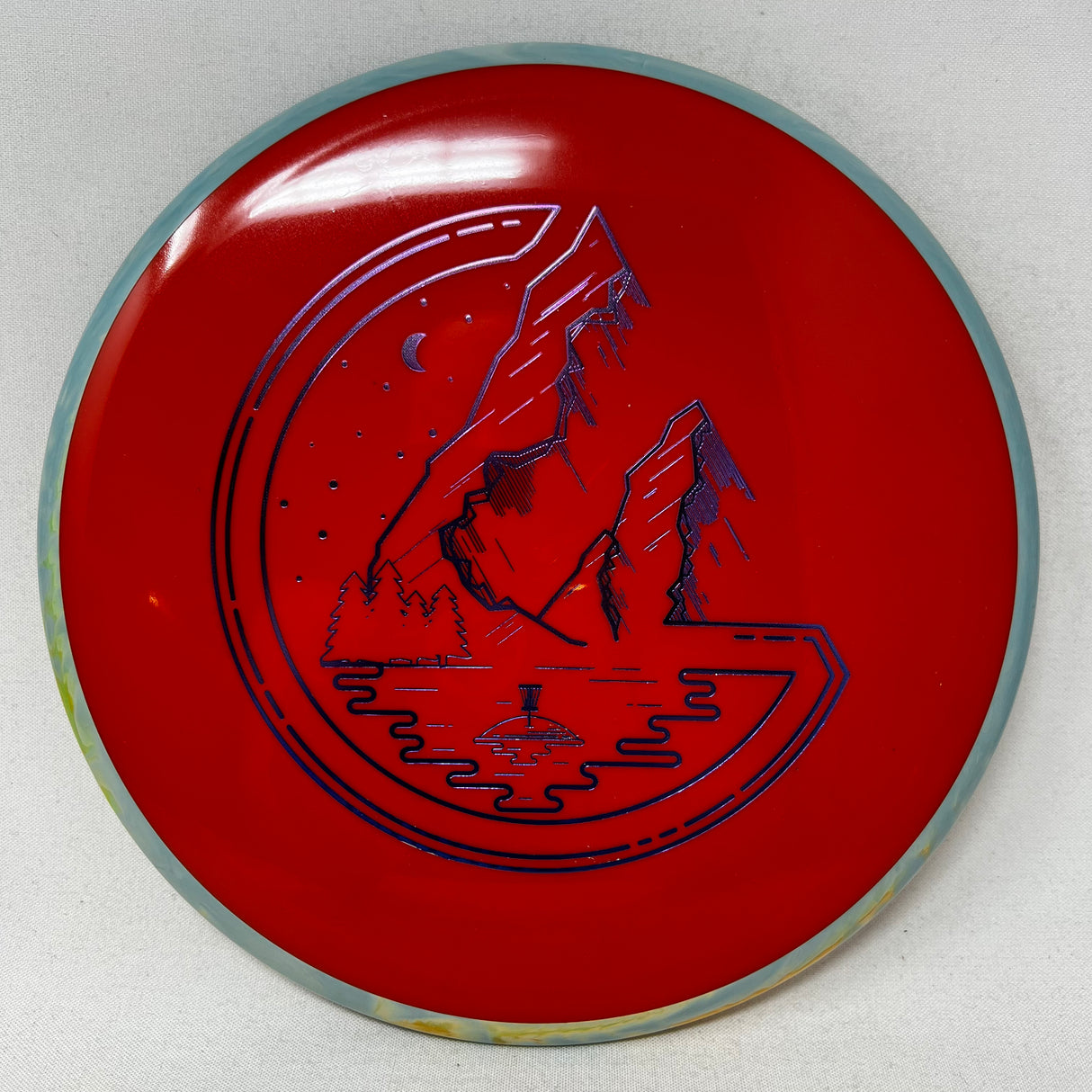 Hex - FDG Mountain Stamp no-MVP-Foundation Disc Golf