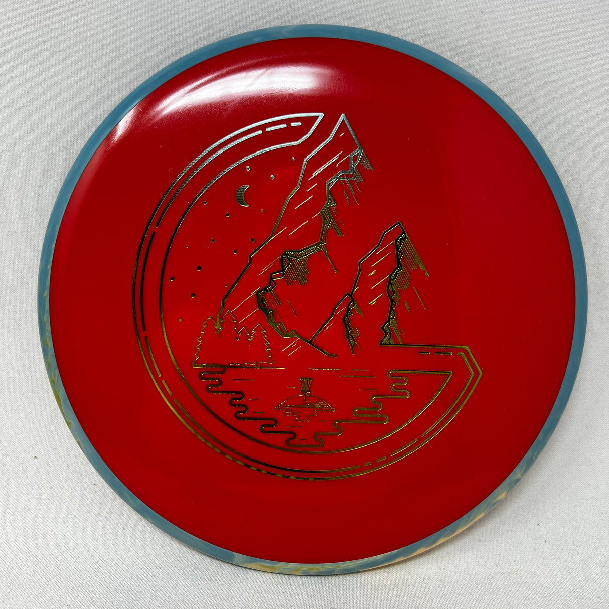 Hex - FDG Mountain Stamp no-MVP-Foundation Disc Golf