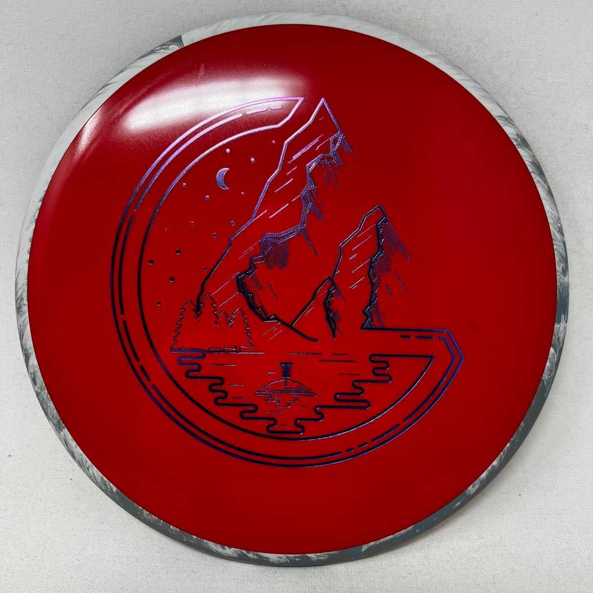 Hex - FDG Mountain Stamp no-MVP-Foundation Disc Golf