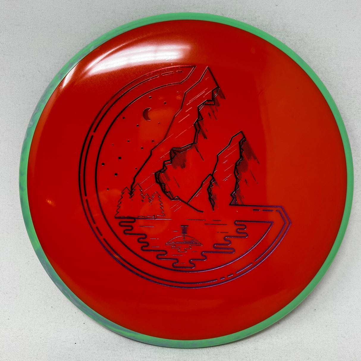 Hex - FDG Mountain Stamp no-MVP-Foundation Disc Golf