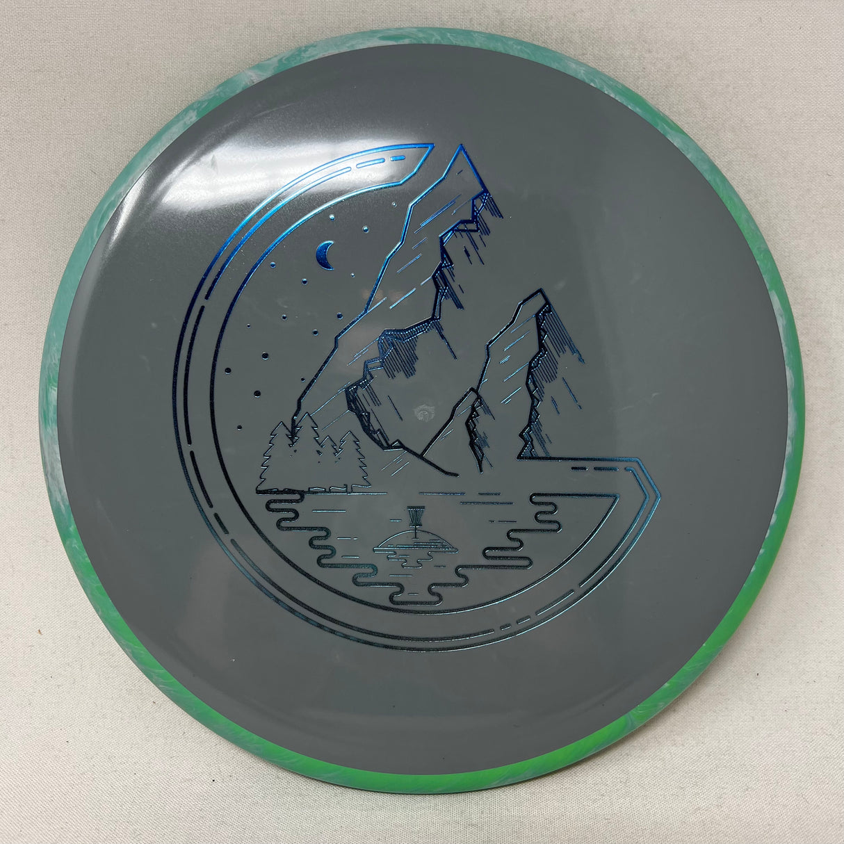 Hex - FDG Mountain Stamp no-MVP-Foundation Disc Golf