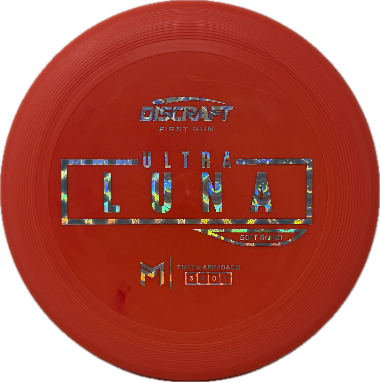 First Run UltraLuna-Discraft-Foundation Disc Golf