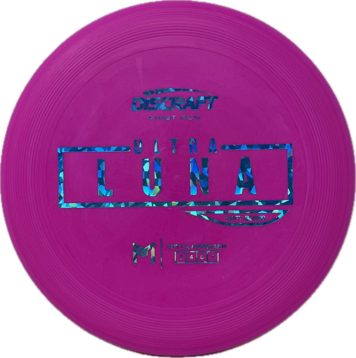 First Run UltraLuna-Discraft-Foundation Disc Golf
