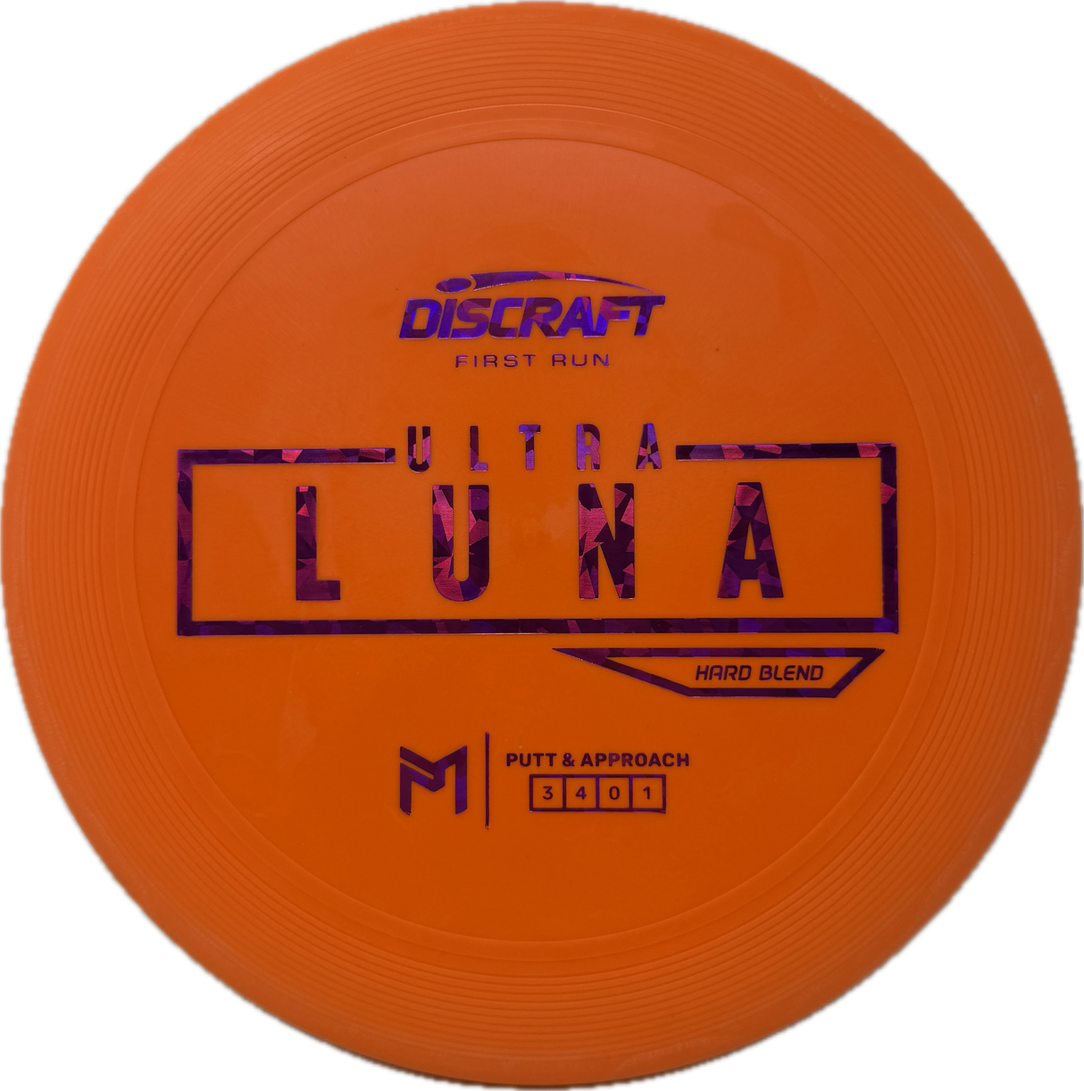 First Run UltraLuna-Discraft-Foundation Disc Golf