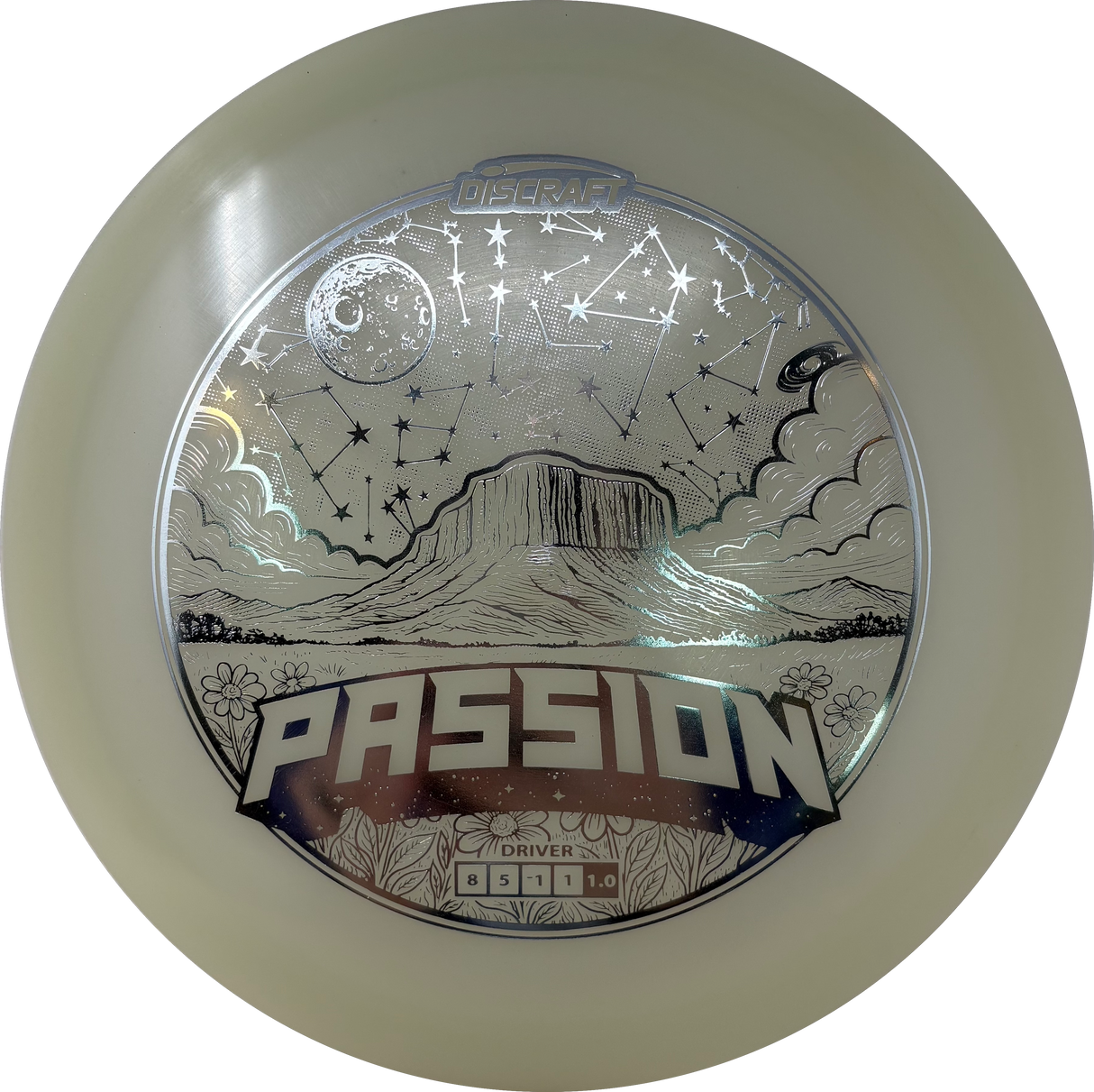 Mega Glo Passion-Discraft-Foundation Disc Golf