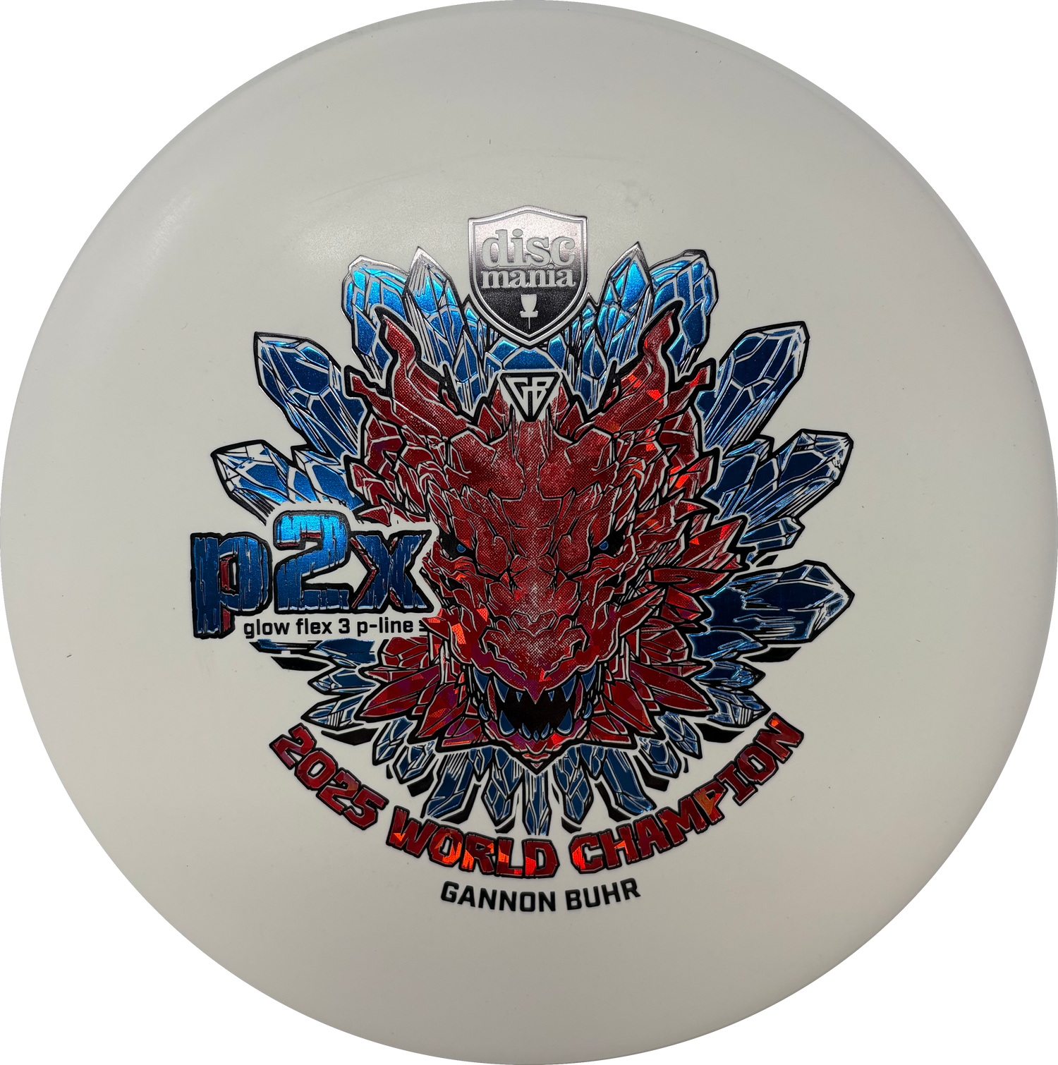 P2x | Gannon Buhr 2025 World Champion-Discmania-Foundation Disc Golf