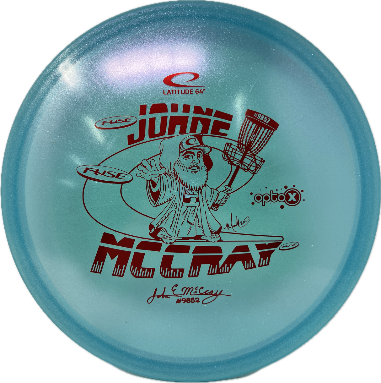 JohnE McRay 2024 Team Series Fuse-Latitude 64-Foundation Disc Golf