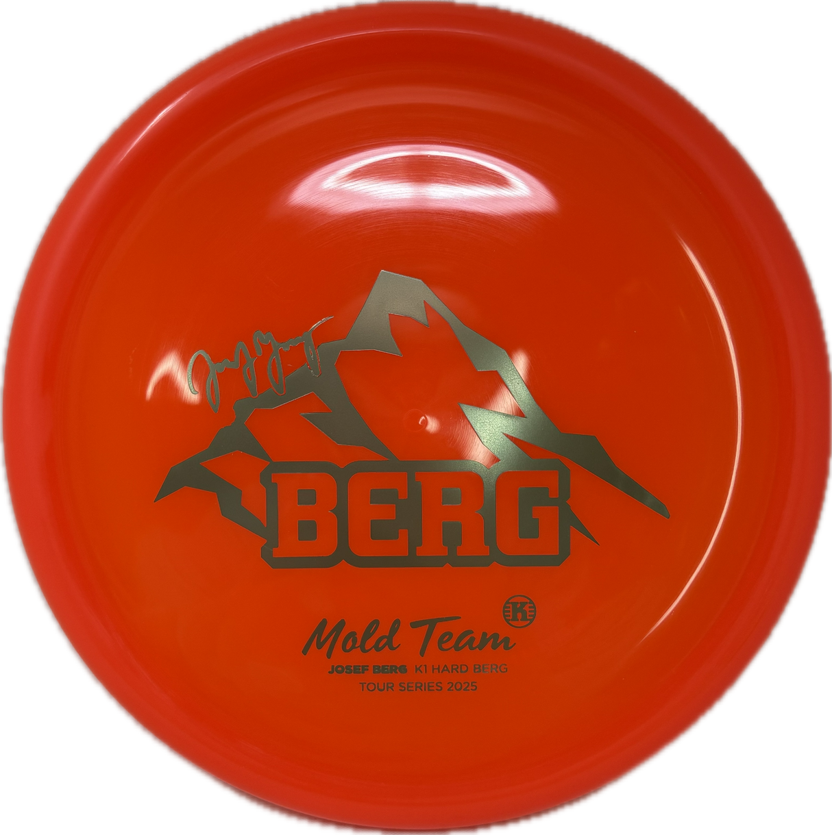 K1 Hard Berg | Josef Berg Mold Team-Kastaplast-Foundation Disc Golf