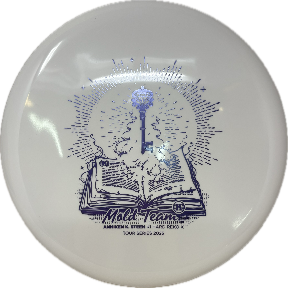 K1 Hard Reko X | Anniken Steen Mold Team-Kastaplast-Foundation Disc Golf