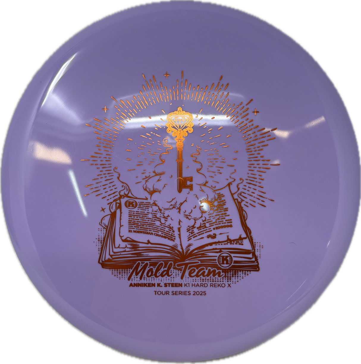 K1 Hard Reko X | Anniken Steen Mold Team-Kastaplast-Foundation Disc Golf