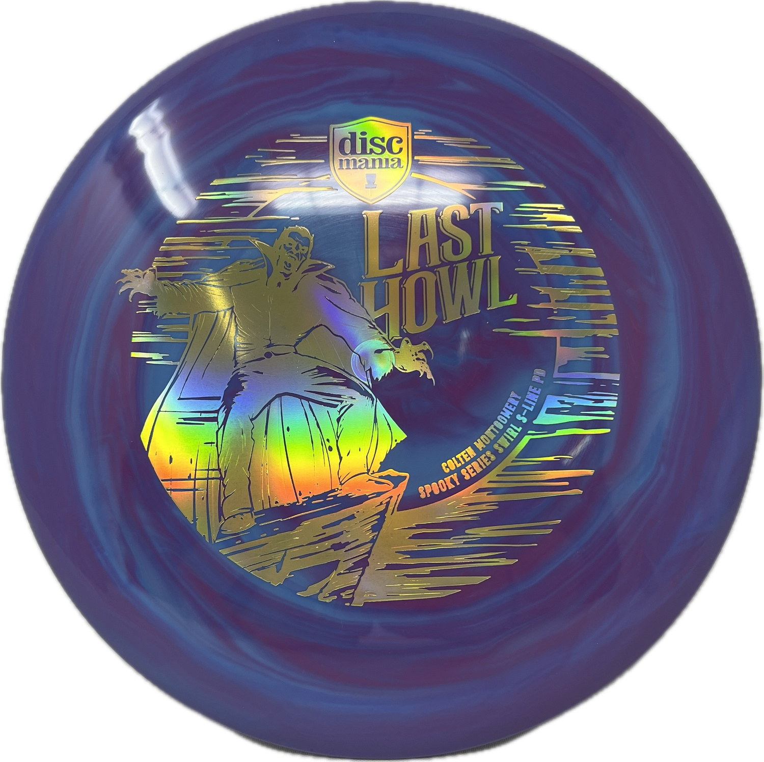 Last Howl - Colten Montgomery Spooky Series Swirl S-Line PD-Discmania-Foundation Disc Golf
