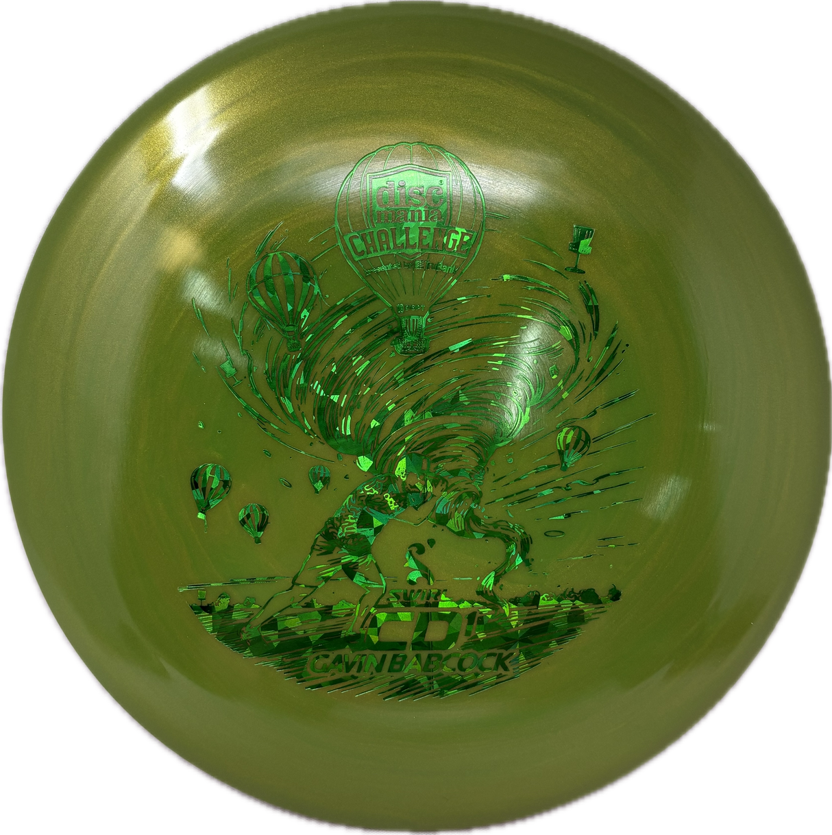 Limited Edition Swirl S-Line CD1 | Gavin Babcock x Discmania Challenge-Discmania-Foundation Disc Golf