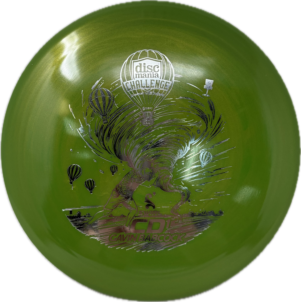 Limited Edition Swirl S-Line CD1 | Gavin Babcock x Discmania Challenge-Discmania-Foundation Disc Golf